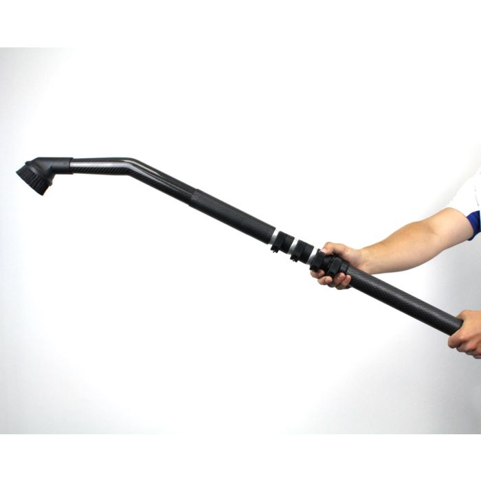 Perche d'aspirateur télescopique en fibre de carbone SkyVac®️ pour le nettoyage intérieur