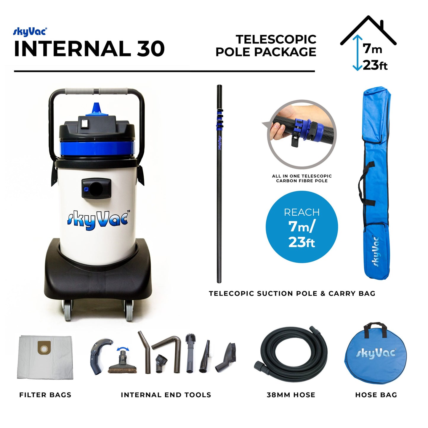 SkyVac®️ Interne 30 (à vous de choisir)