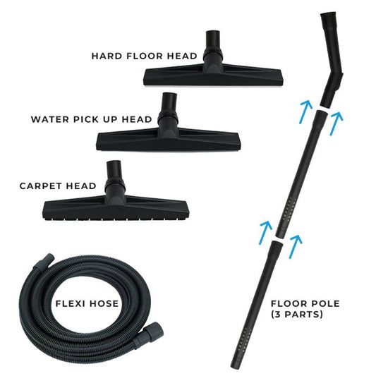 SkyVac® Floor Kit for Wet & Dry Vacuuming