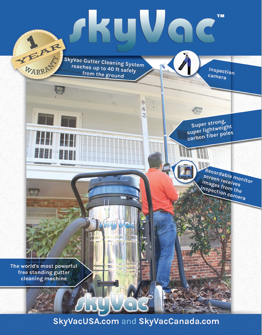 SkyVac®️ Gutter Cleaning Flyer – SkyVac Canada