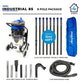 SkyVac® 85 Elite Industrial Gutter Cleaning System (You Choose)