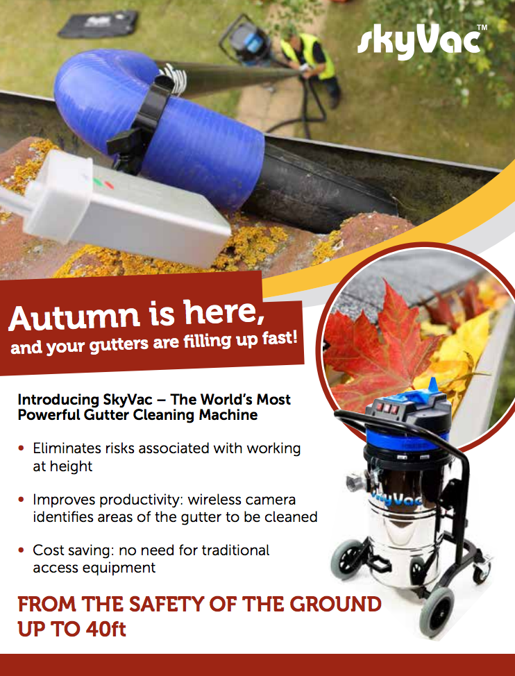 SkyVac®️ Fall Flyer Gutter Cleaning – SkyVac Canada